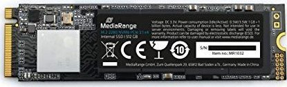 Disk SSD MediaRange, 512GB, M.2 2280 PCI-E x4 Gen3.1 NVMe