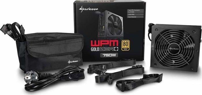 Burim energjie Sharkoon WPM Gold ZERO ATX, 750W