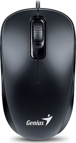 Maus Genius DX-110, me kabllo USB Type-C, 1000 DPI, i zi