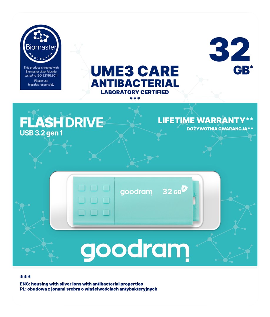 USB Goodram UME3, 32 GB, USB Type-A