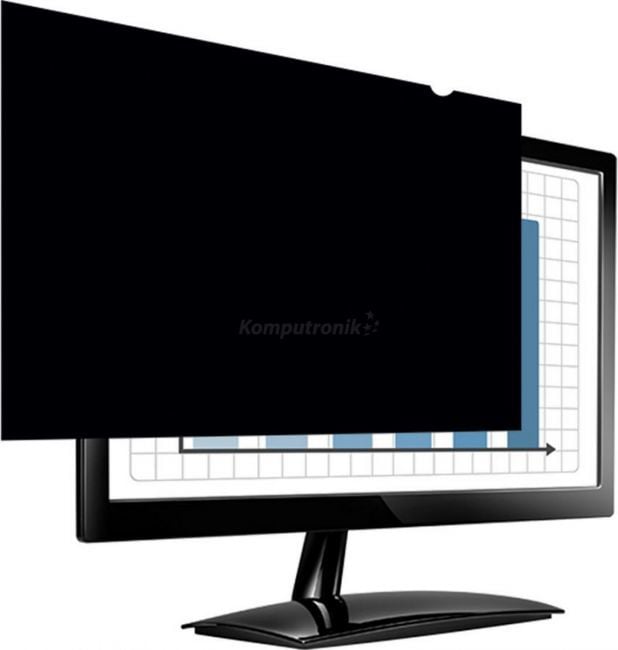 Filtër privatësie për ekran Fellowes PrivaScreen Frameless, 18.5", i zi