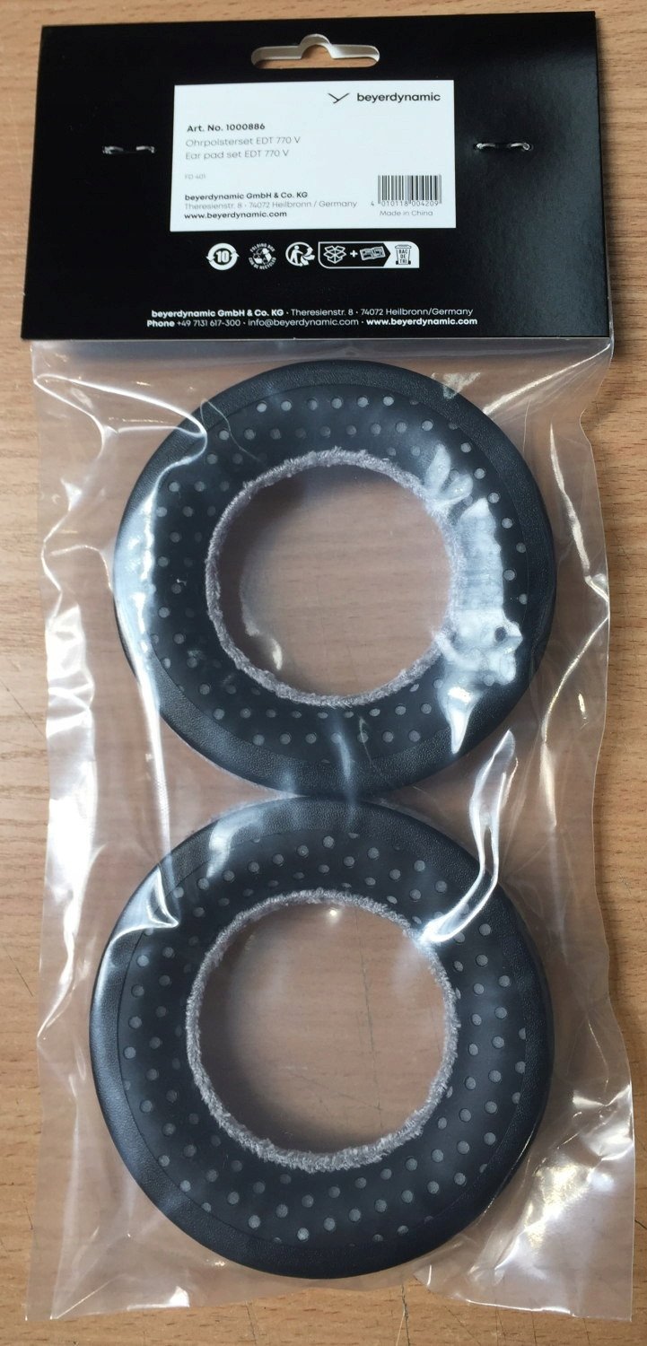 Jastëkë veshësh Beyerdynamic EDT 770 V, për DT 770 PRO X, velur, gri argjendtë