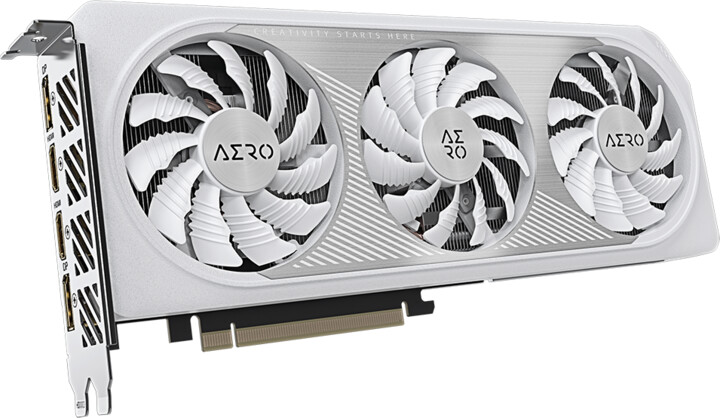 Kartelë grafike GIGABYTE GeForce RTX 4060 AERO OC 8G, 8GB GDDR6