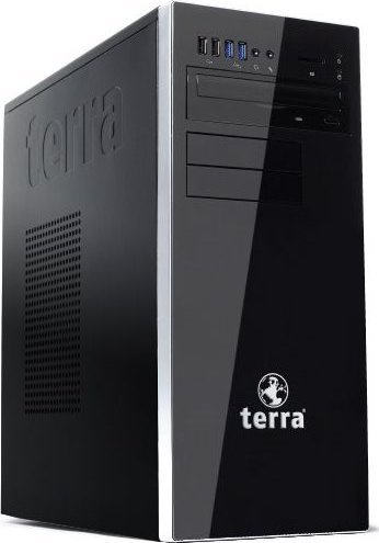 Kompjuter desktop Terra PC Home 6000, USB të shumta, kasa, i zi