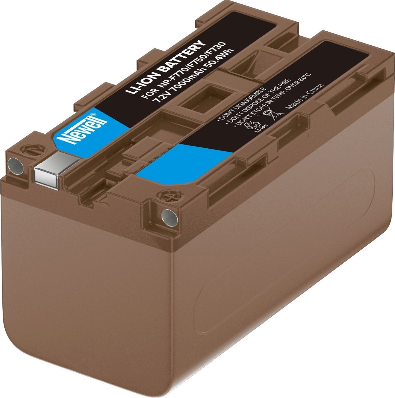 Bateri kamerë Newell NP-F770, 7000mAh, USB-C, e zezë