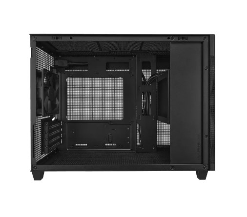 Kuti kompjuteri Asus Prime AP201, micro ATX, mesh, e zezë