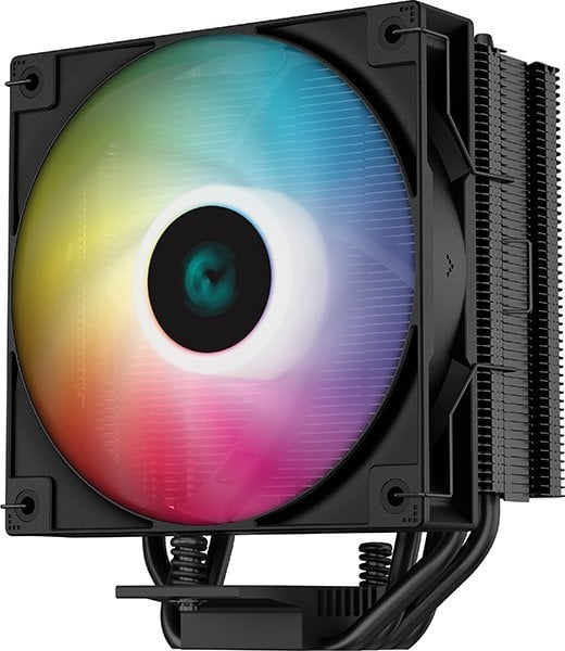 Ftohës CPU Deepcool AG400 BK ARGB, 120mm, 220W TDP, i zi