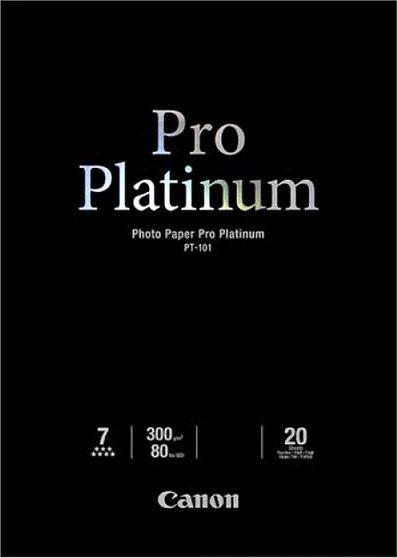 Letër fotografike Canon PT-101 A2 (2768B067), 20 copë, e bardhë