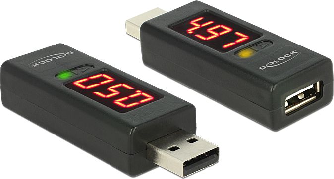 Përshtatës Delock USB - USB, i zi 
