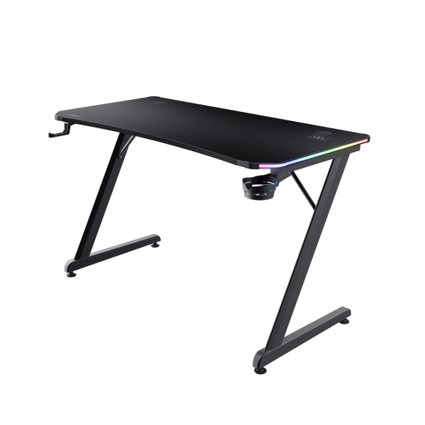 Tavolinë Trust Desk GXT 709, Luminus RGB, e zezë