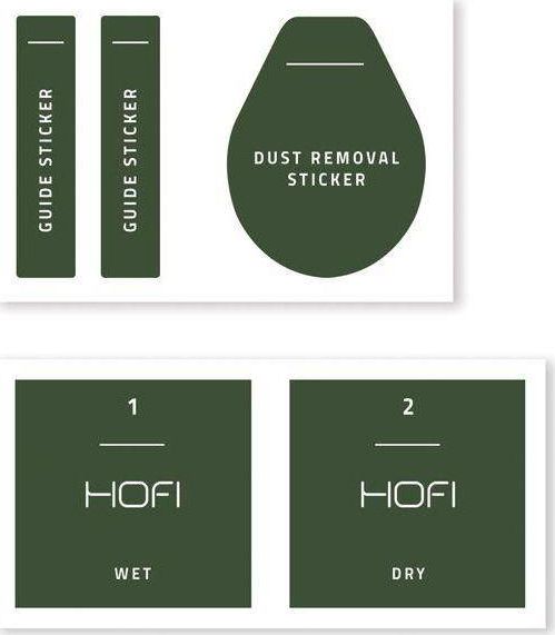 Kuti kartoni Hofi Glass Universal Retail Box, për xhama mbrojtës dhe folje, për smartphone