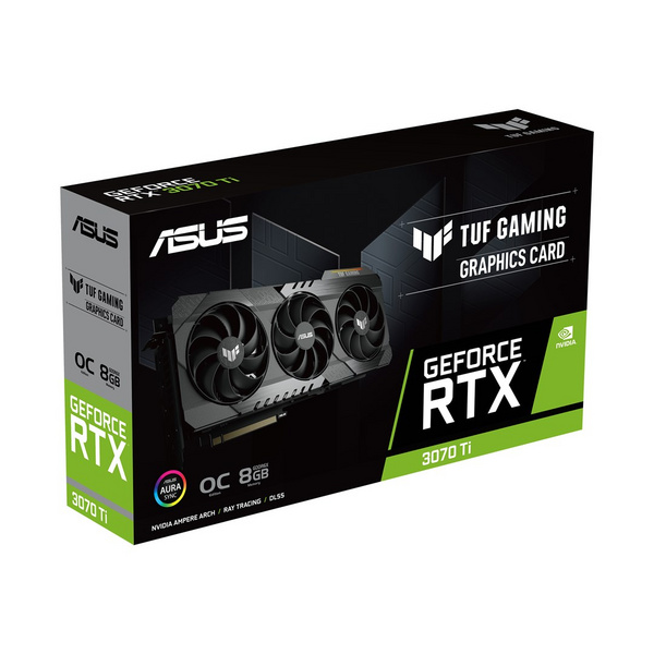 Kartë grafike ASUS TUF Gaming NVIDIA GeForce RTX 3070 Ti, 8 GB GDDR6X