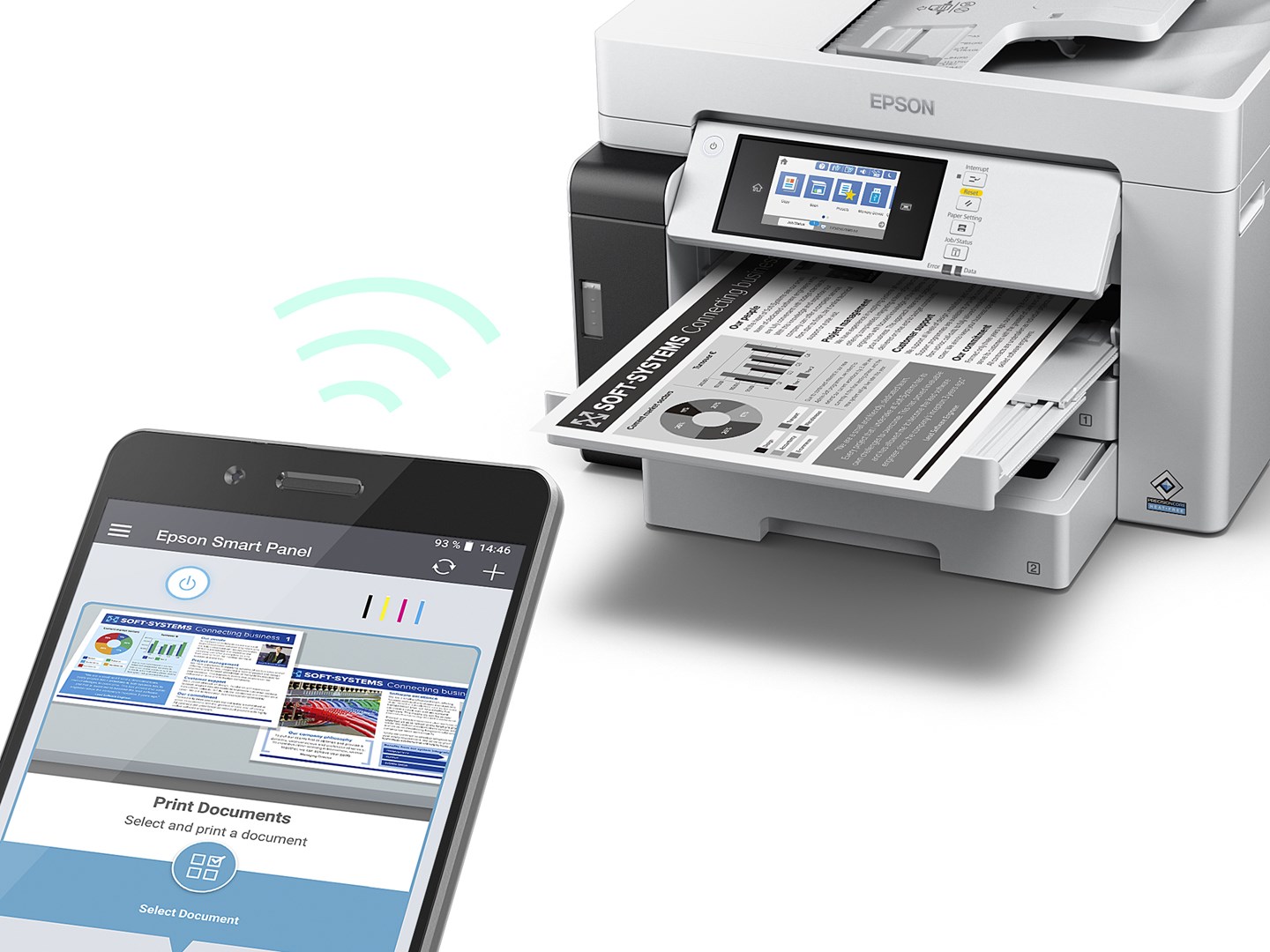 Printer Epson EcoTank Pro ET-M16680, A4, 25 ppm, i hirtë