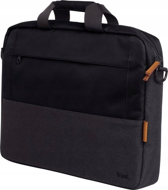 Çantë për laptop Trust Lisbon, 16", material i ricikluar, e zezë