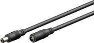 Kabllo energjie DC Microconnect MC-DC552510, 10m, konektor 5.50 x 2.50 mm, i zi