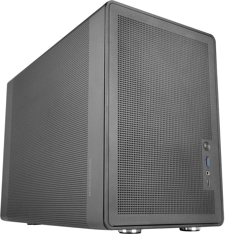 Kuti kompjuteri Mars Gaming MC XPRO, MicroATX, ventilator 120mm, e zezë