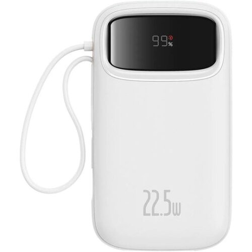 Karikues portativ Baseus Qpow2, 20000mAh, 22.5W, i bardhë