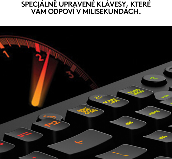 Tastierë Logitech G213 Prodigy, CZ/SK, e zezë