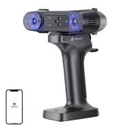 Skaner 3D Creality Raptor X, portativ, 3 në 1, gri i errët