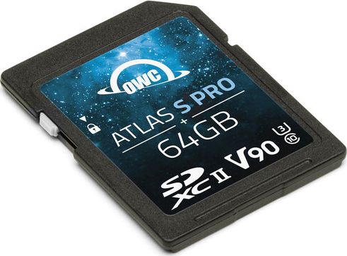 Kartë memorie OWC Atlas S Pro SDXC, 64GB, UHS-II U3 V90