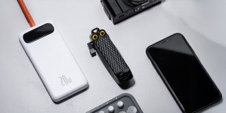 Mbajtëse telefoni Goocong S2, xhepi, e zezë