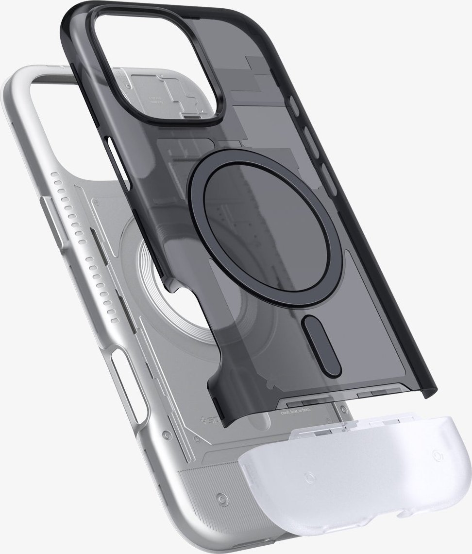 Mbulesë telefoni Spigen Classic C1 MagSafe për iPhone 16 Pro, mbrojtëse, grafit