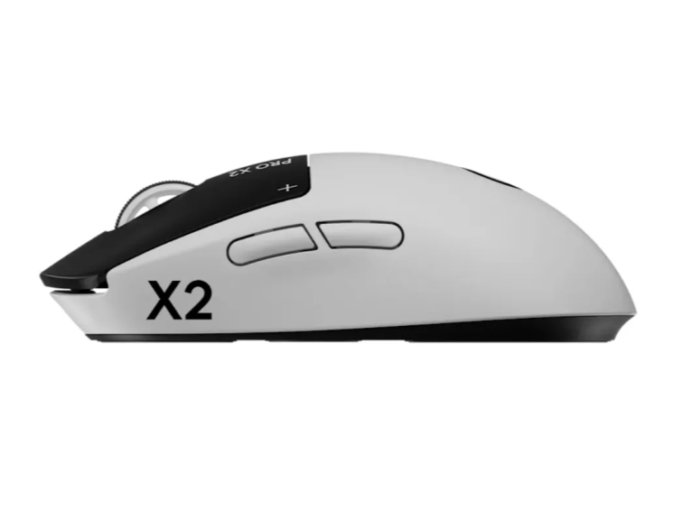 Maus Logitech G PRO X2 SUPERSTRIKE, i bardhë/zi