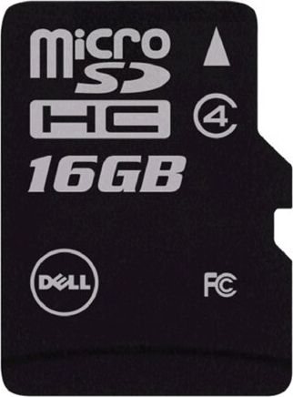 Kartë memorie Dell MicroSDHC (385-BBKJ), 16 GB, e zezë