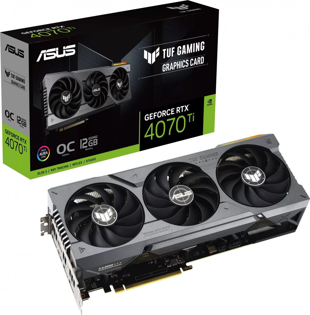 Kartelë grafike Asus TUF Gaming GeForce RTX 4070 Ti OC 12GB GDDR6X