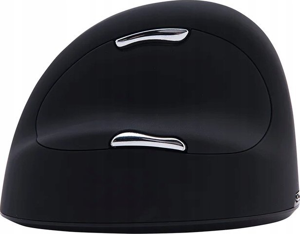 Mouse ergonomik R-Go Tools R-Go Mouse HE, për dorën e majtë, Bluetooth, madhësi e madhe, i zi argjendtë