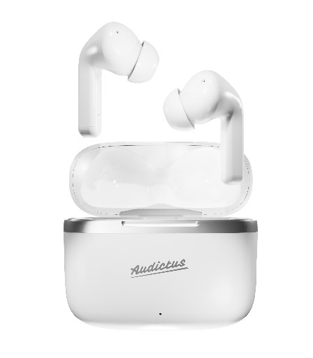 Dëgjuese Audictus Dopamine True Wireless Stereo, të bardha