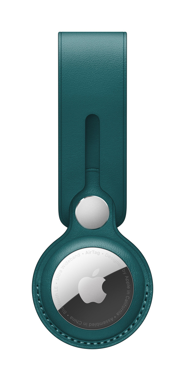 [OUTLET] Apple AirTag Leather Loop, Forest Green (Seasonal Summer2021)