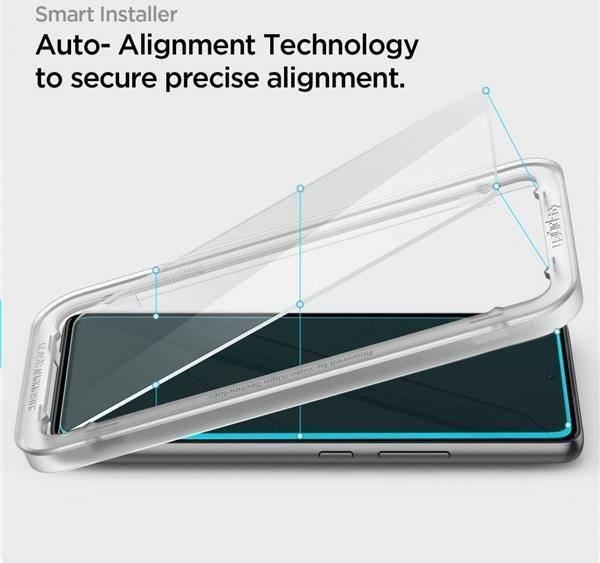 Xham mbrojtës Spigen Glas.TR AlignMaster, për Samsung Galaxy A53 5G, 2 copë, transparent