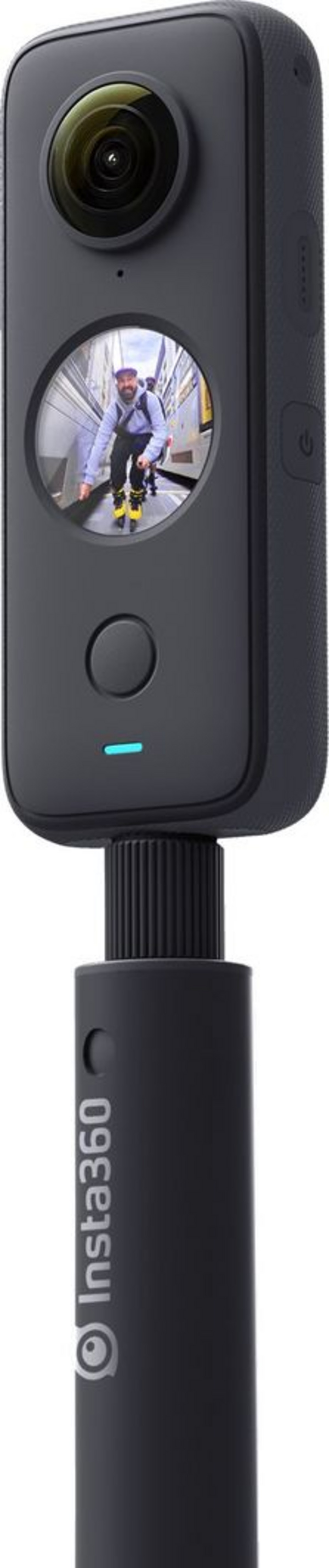 Kamerë sportive Insta360 ONE X2, 5.7K 360°, rezistente ndaj ujit, e zezë