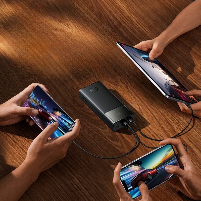 Powerbank Baseus EnerFill FP41, 30000mAh, 22.5W QC PD, i zi