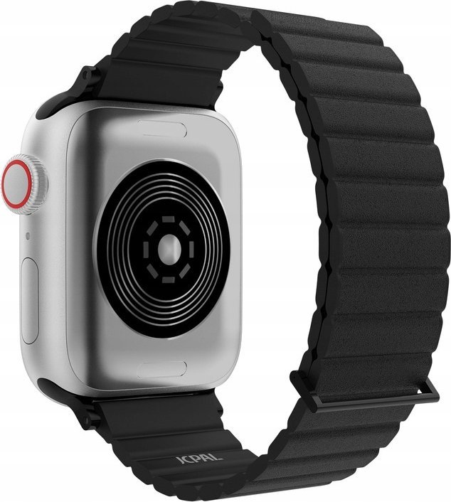 Rrip JCPAL FlexDuo për Apple Watch, magnetik, për seri 1 9 dhe SE, i zi