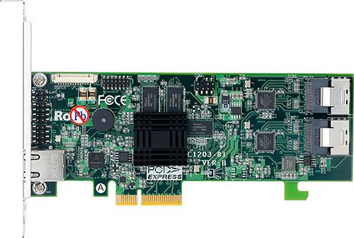 Kontrollues RAID Areca ARC-1203-8i, 8 porta SATA SAS 6Gb/s, PCIe 2.0 x4, profil i ulët