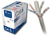 Kabllo rrjeti Alantec KIU6PVC305, Cat.6, 305m, gri