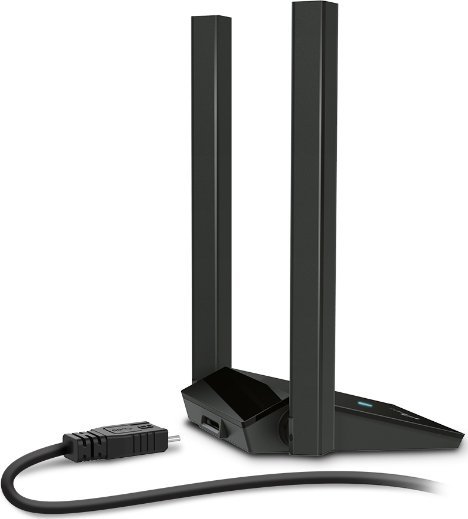 Kartë rrjeti WiFi TP-Link Archer TX20U Plus, USB, AX1800, e zezë