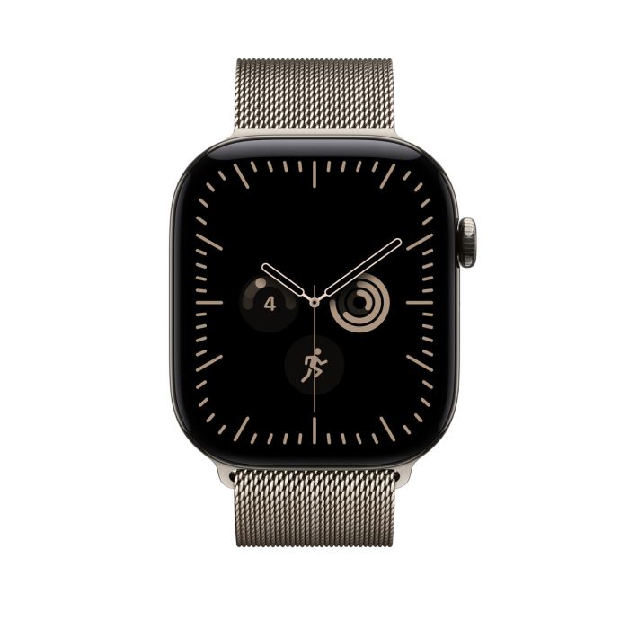 Apple Watch 46mm Natural Milanese Loop, S/M