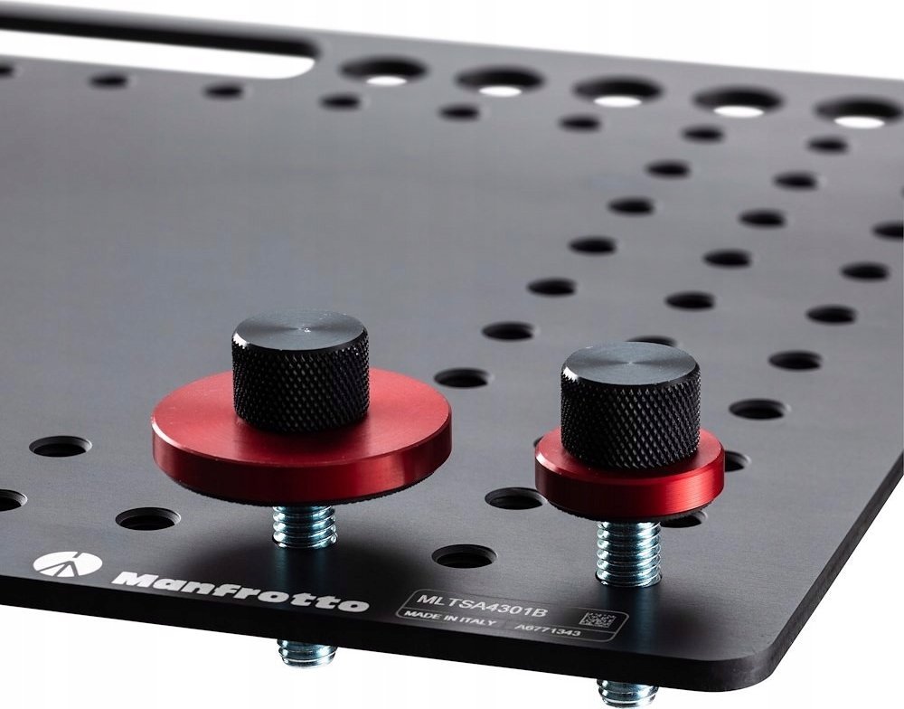 Platformë laptopi Manfrotto TetherGear Laptop Deck, 46 x 31 cm, alumin, e zezë