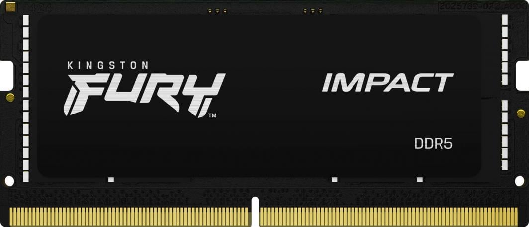 Memorie operative Kingston Fury Impact, SODIMM, DDR5, 32GB, 4800MHz, CL38