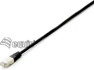 Kabllo rrjeti Equip 605598, RJ45 CAT 6 S/FTP, 15m, e zezë