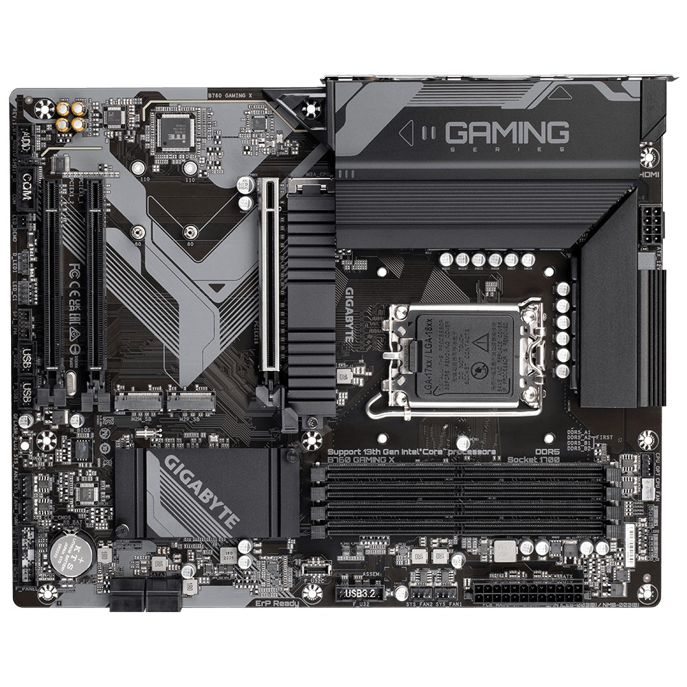 Pllakë amë Gigabyte B760 GAMING X – DDR5, LGA1700, ATX