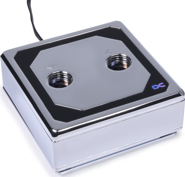 Bllok uji Alphacool 13083, bakër dhe bronz, RGB 5 V, krom