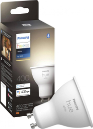 Llambë inteligjente Philips Hue GU10, 5.2W, Bluetooth, dritë e bardhë