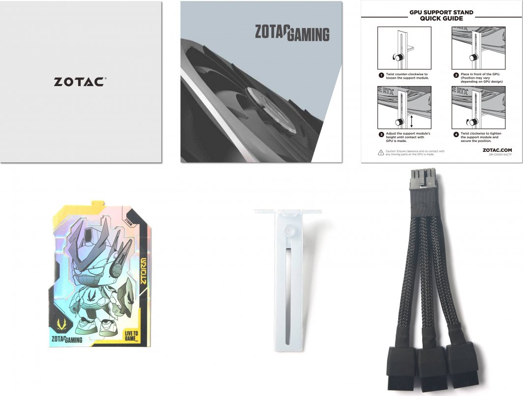 Kartelë grafike Zotac Gaming GeForce RTX 4080 SUPER Trinity OC White 16GB GDDR6X