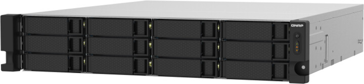 Server NAS QNAP TS-1232PXU-RP-4G (1,7GHz/4GB RAM/12xSATA/2x2,5GbE/2xSFP+/2U)