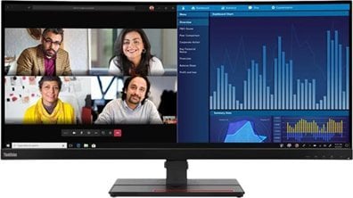 Monitor Lenovo ThinkVision P34w-20, 34.14", 3440 x 1440 (UWQHD), 60Hz, i zi