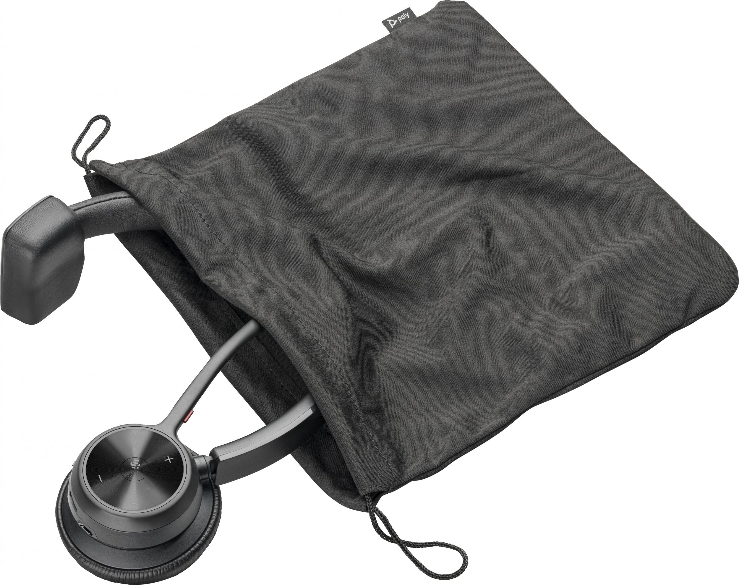 Kufje Bluetooth Poly Voyager 431 M, me mikrofon, ANC, të zeza